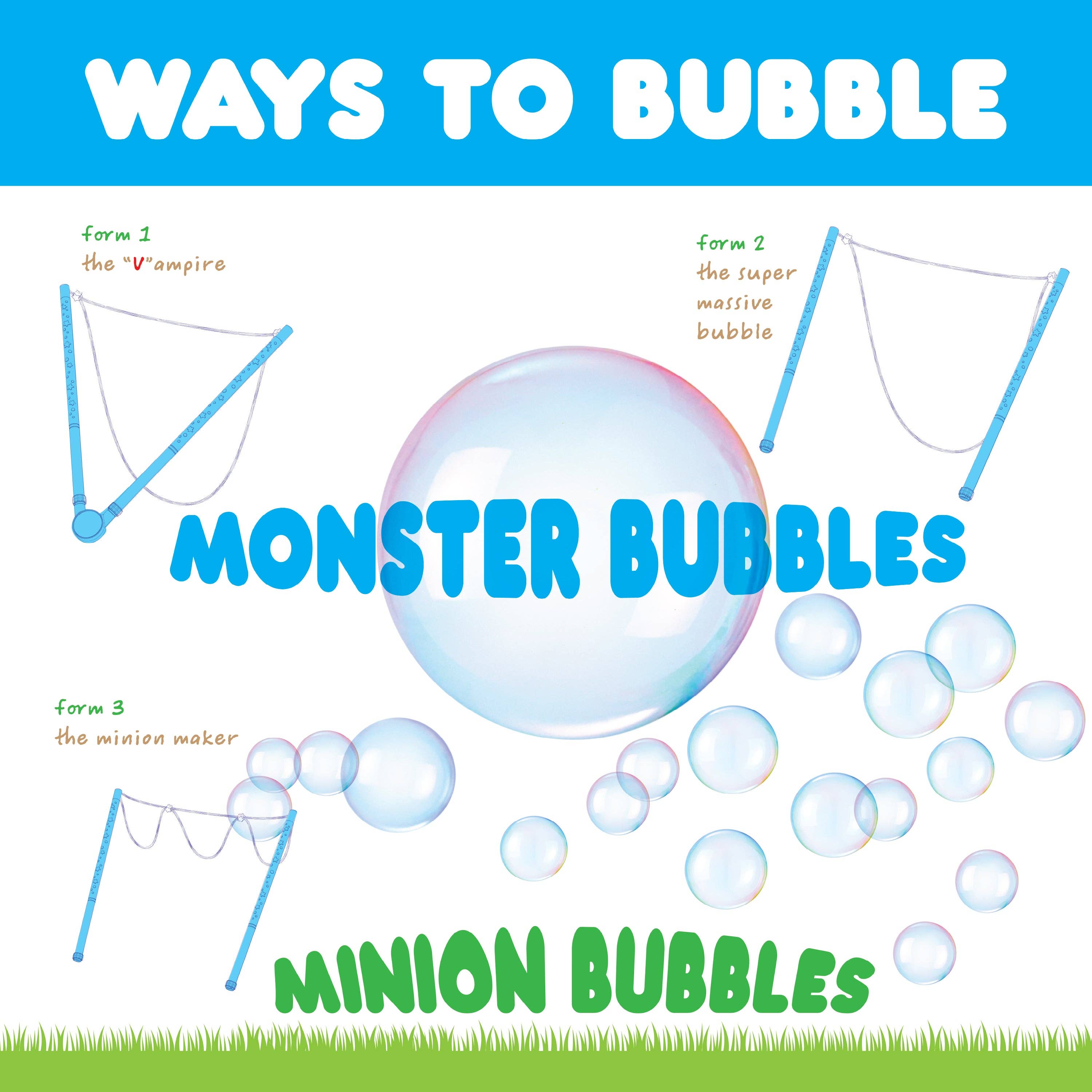 Copernicus Toys - Wholesale Bubble Wand - Kids - Monster Bubble Maker: Colossal Bubbles3
