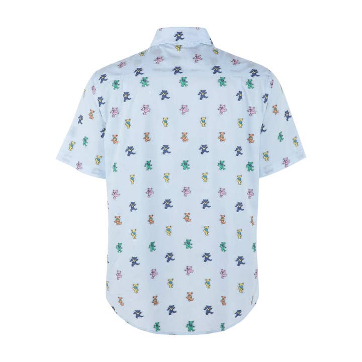 Section 119 - Wholesale Button Down Shirt - Men's - Grateful Dead | Woven Button Down | Dancing Bears