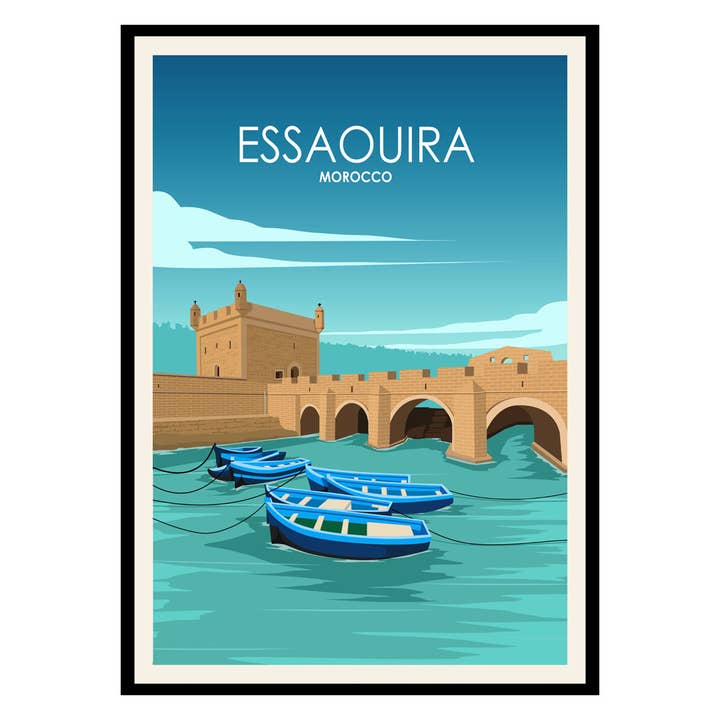 Essaouira Marocco Poster for wholesale by Places of Art