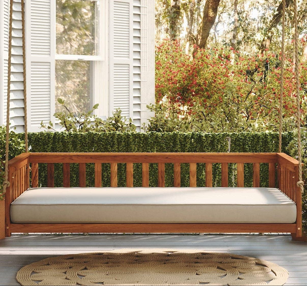 The Porch Swing Company - Wholesale Day Bed - East Green Charleston Daybed Swing12