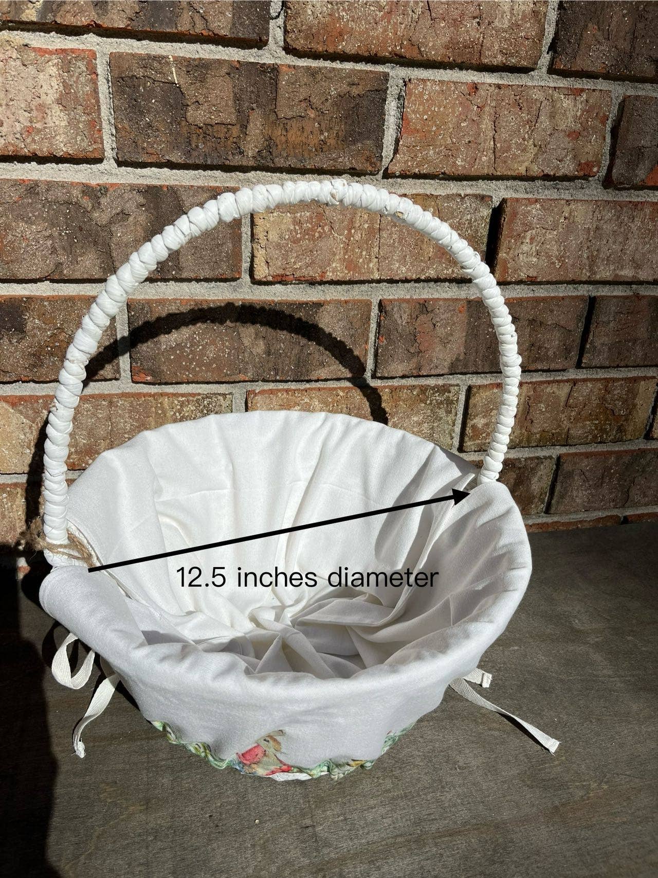 LoveFarmhouseCraft - Wholesale Basket - Kids & Baby - Rabbit Easter basket liner,easter basket liner boy or girl9