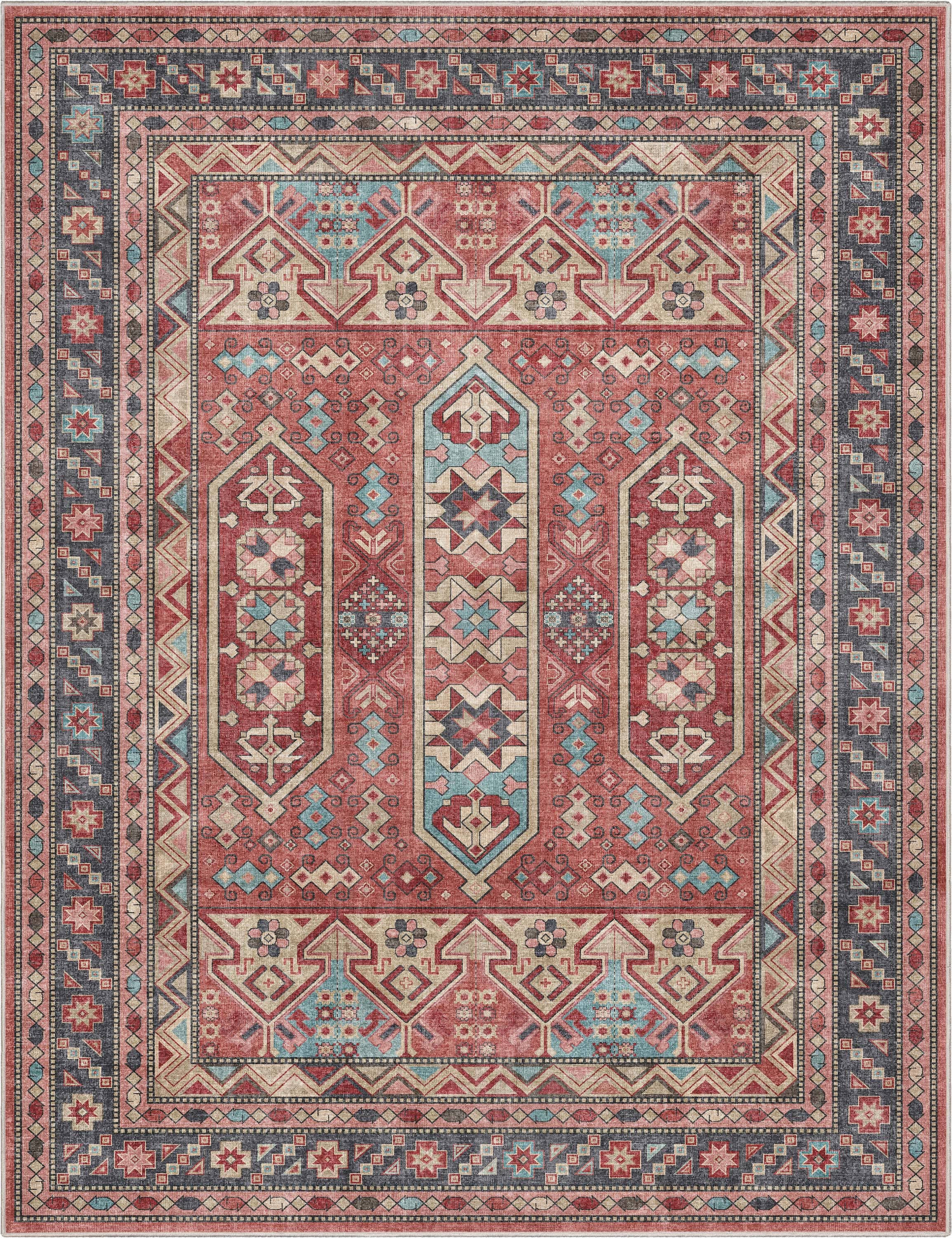 Well Woven – Tapete por atacado – Tapete Praha Vintage Global Tribal de Tecido Plano8