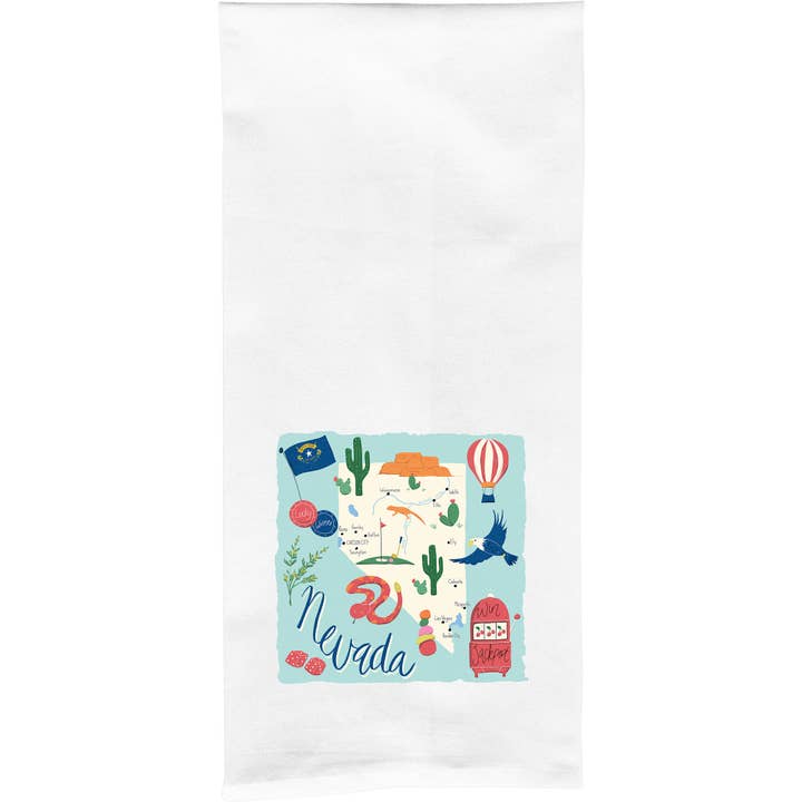 Works of Heart - Wholesale Tea Towel - Home State Home Tea Towels27