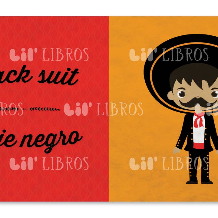 Lil' Libros ~ Bilingual Children's Books & Games - Wholesale Book - Kids - Zapata: Colors / Colores (Bilingual: English and Spanish)