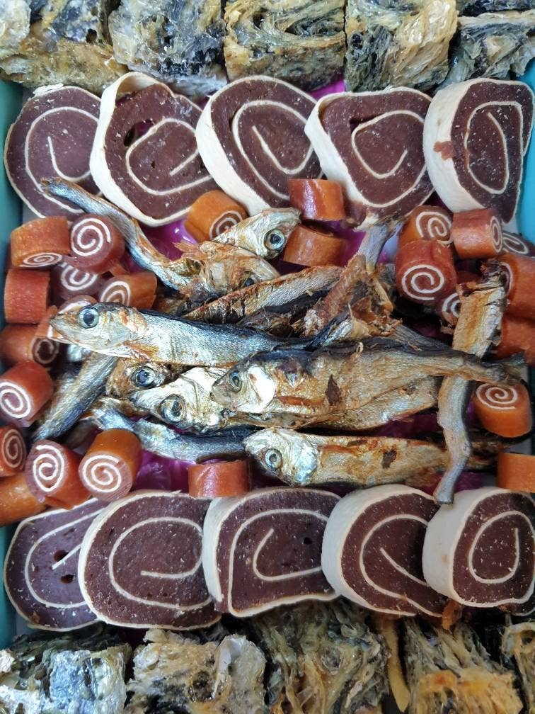 DOGraze – snacks e guloseimas - Cão por atacado – Caixa de Petiscos para Cães - SABOR PEIXE1