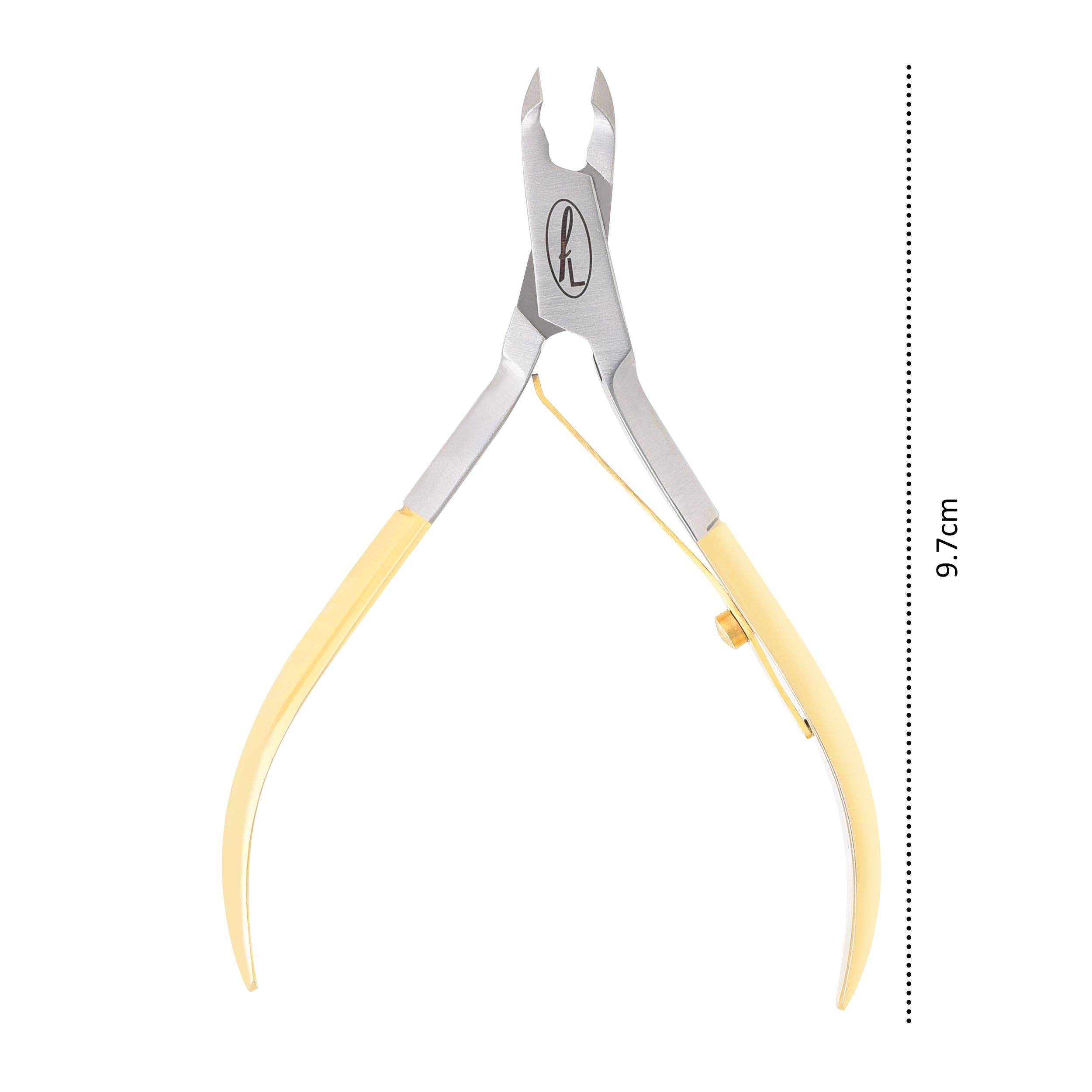 Fine Lines (UK) Ltd – wholesale Cuticle cutter – Cuticle Pliers, gold 530-103