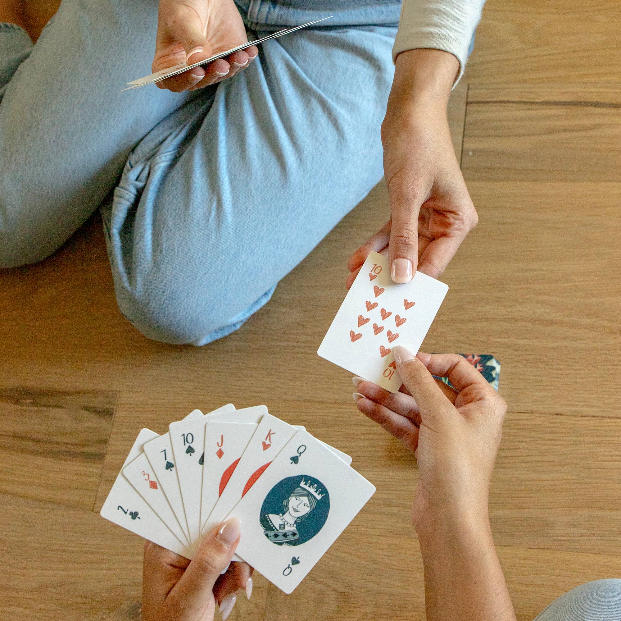 1canoe2 | One Canoe Two Paper Co. – wholesale Spelkort – Midnight Flora & Fauna Kortlek4