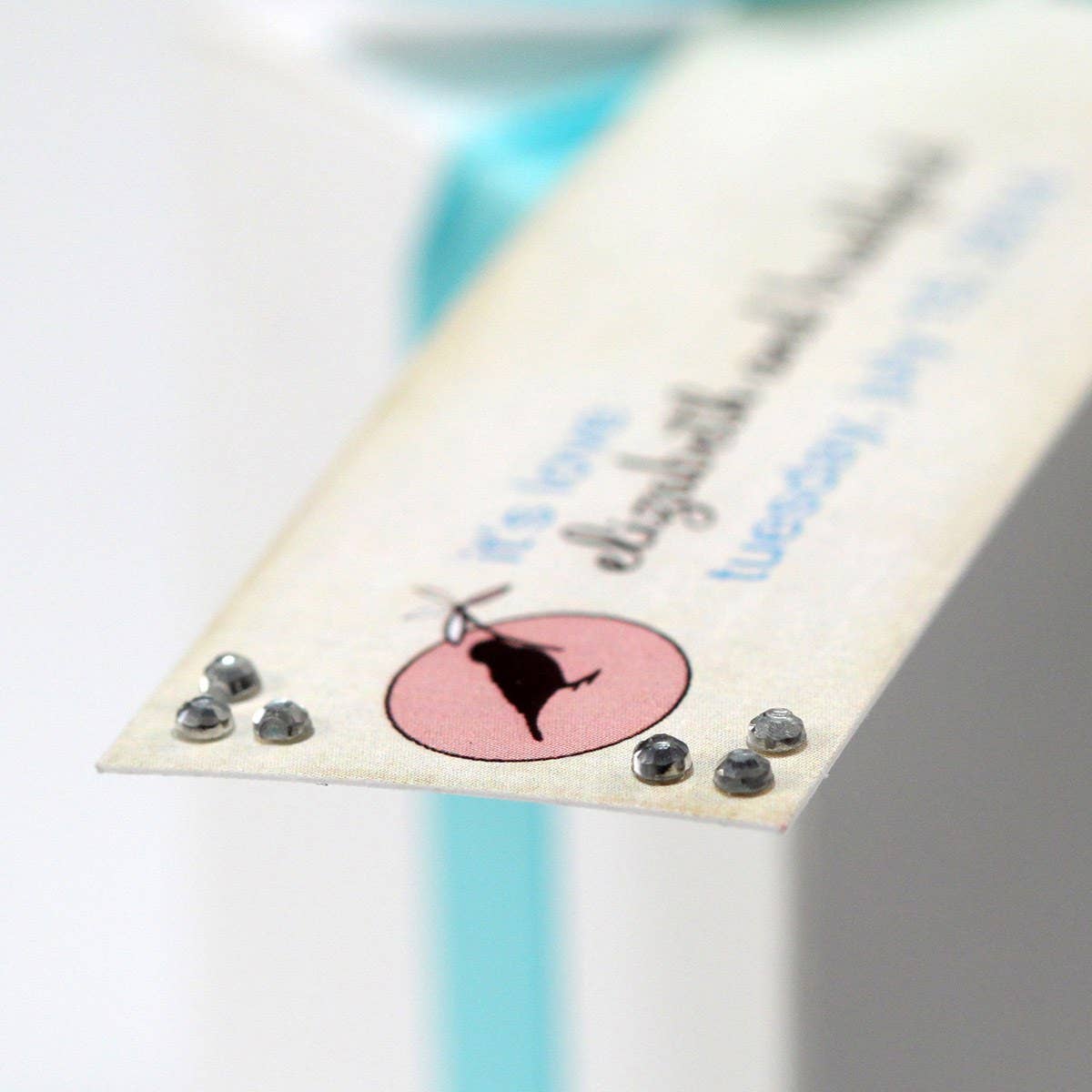 Weddingstar Inc. - Wholesale Gift Box - Stemless Champagne Flute Gift Box With Clear Window - White4