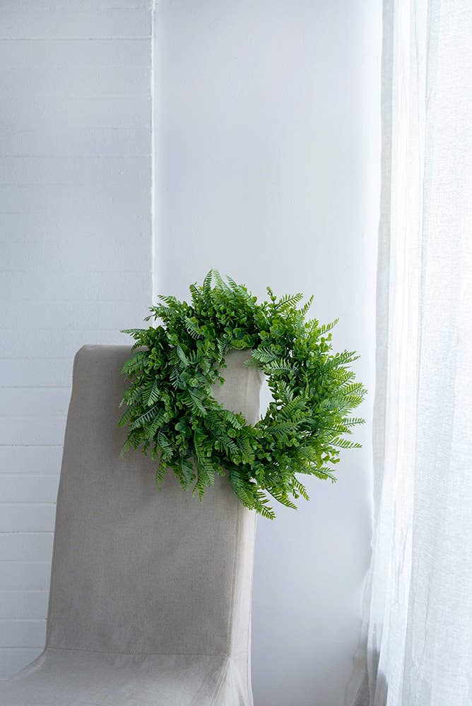 A&B Home Group Inc. - Venta al por mayor Corona - Corona de vegetación de 20x4x20" - Verde8