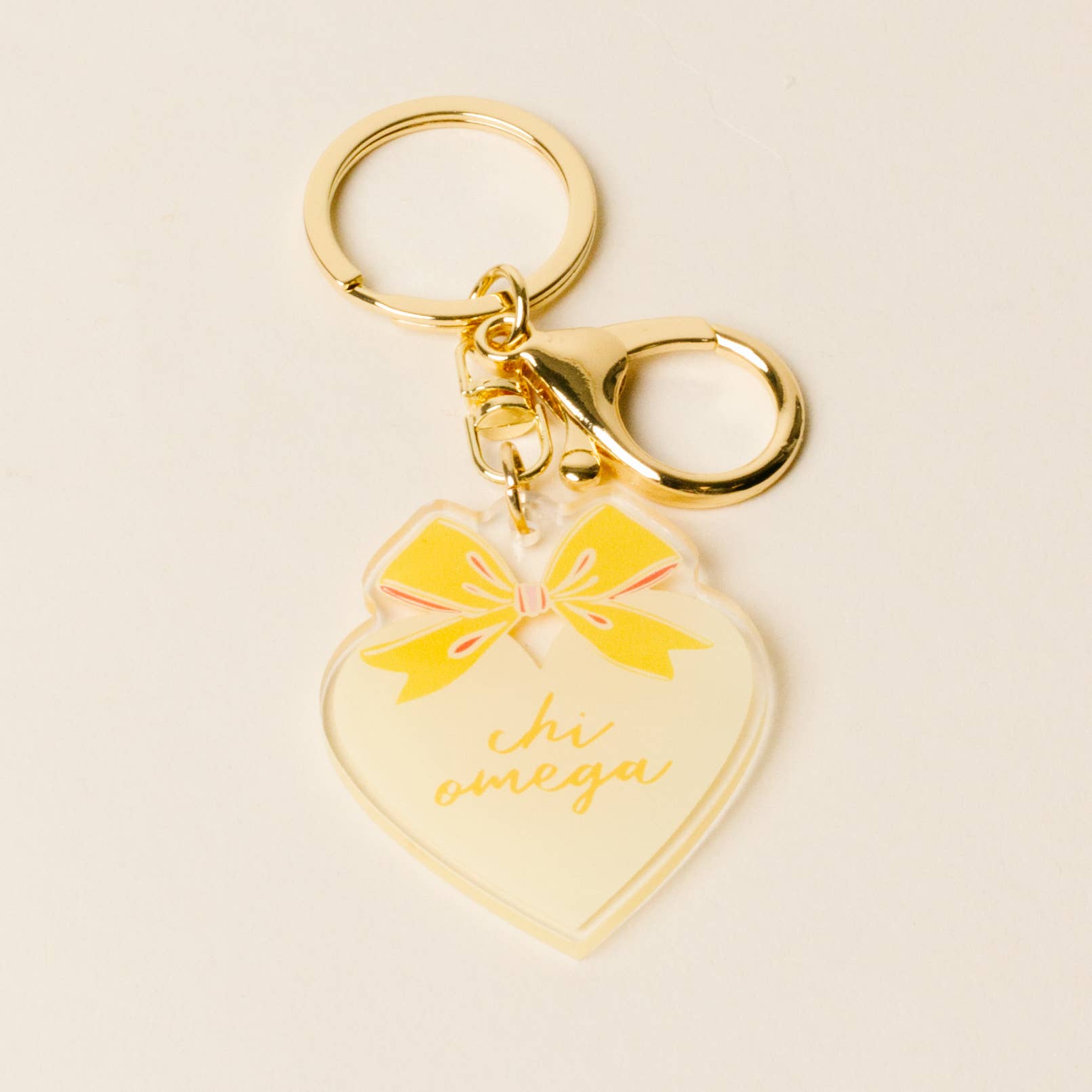 The Darling Effect - Wholesale Keychain - Women's - Sorority Sweetheart Bow Acrylic Keychain - 19 Chapters7