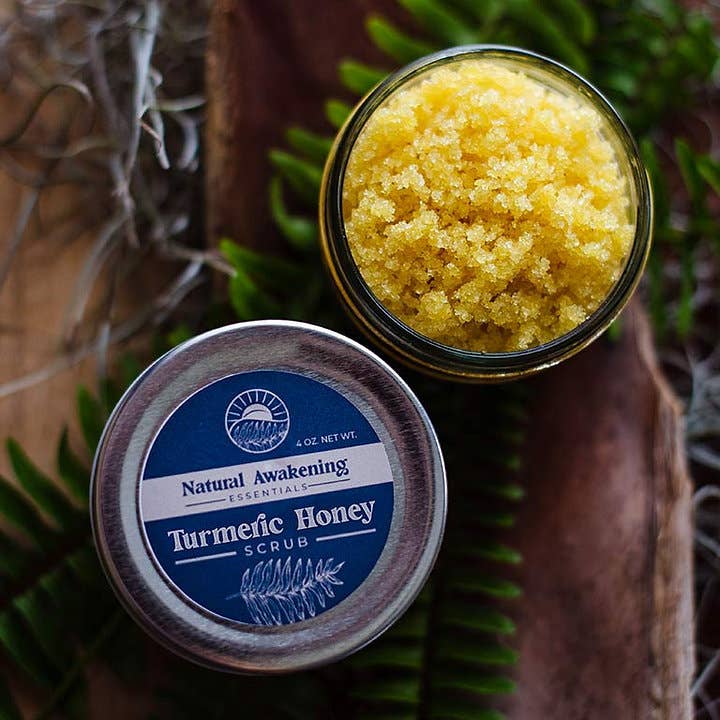 Honey Turmeric Scrub for wholesale by Natural Awakening Essentials