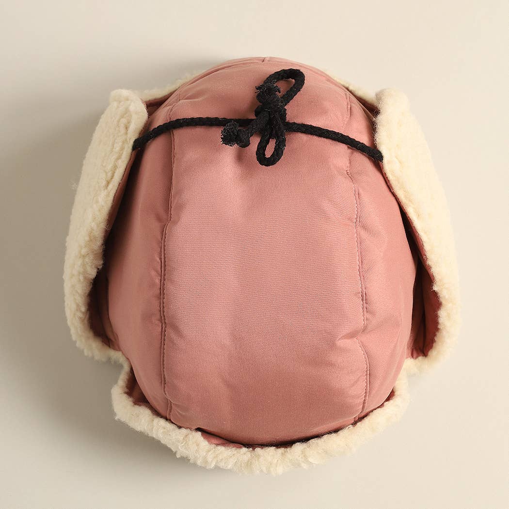 Fashion City - Wholesale Trapper/Bomber Hat - Women's - Warm Sherpa Winter Trapper Hat with Ear Flaps9