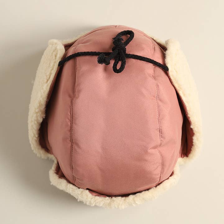 Fashion City - Wholesale Trapper/Bomber Hat - Women's - Warm Sherpa Winter Trapper Hat with Ear Flaps9