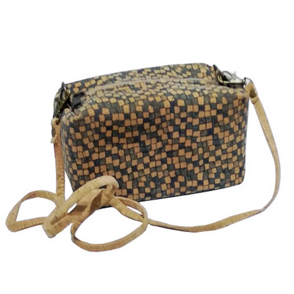 Atelier da Cortiça - Wholesale Crossbody Bag - Women's - Rectangular cork shoulder bag0