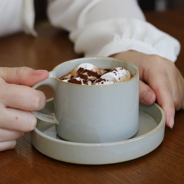 CJ moderato Cup and Saucer for wholesale by Japacolle — Japan Collections | See Latest News in "About"