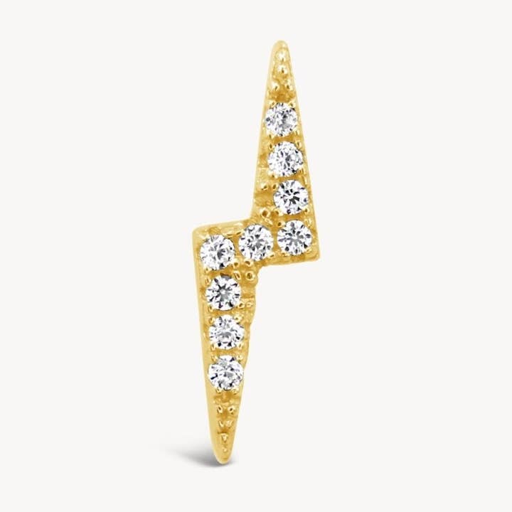 Pavé Lightning Stud voor wholesale door Lucky Eleven
