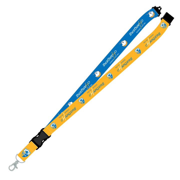 NFL Los Angeles Chargers Throwback Lanyard for wholesale by Mojo Licensing