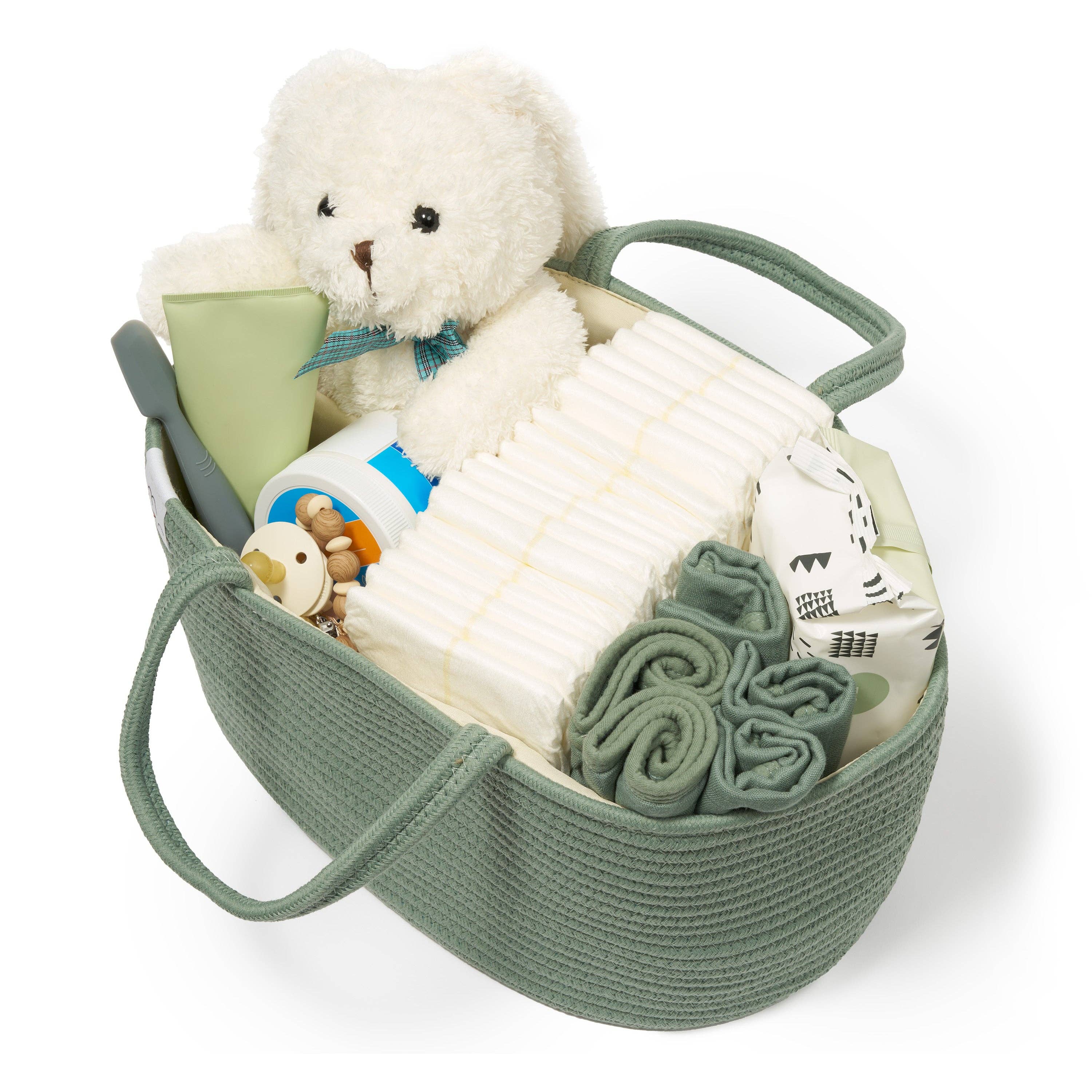 Natemia - Wholesale Diaper Caddy - Baby - Rope Diaper Caddy0
