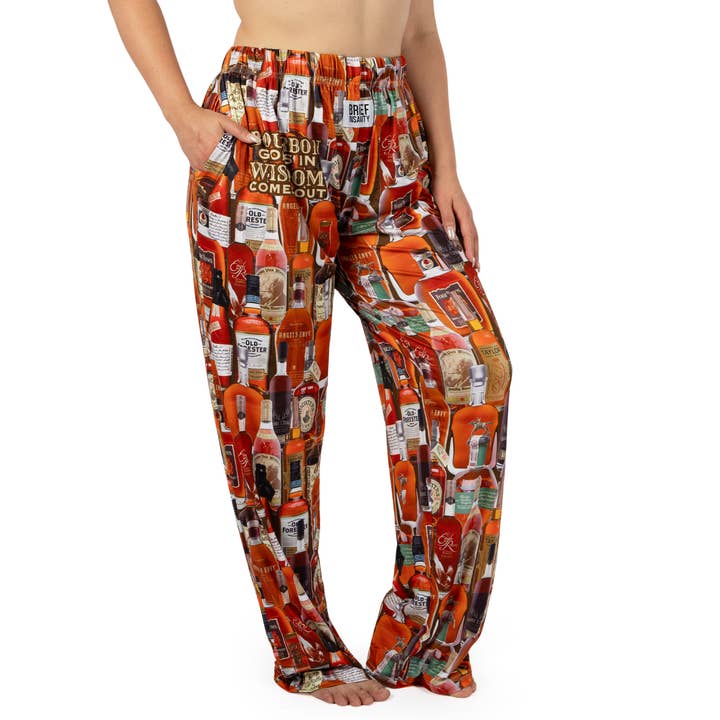 BRIEF INSANITY - Wholesale Sleepwear Bottom - Unisex - Bourbon Wisdom Pajama Lounge Pants1