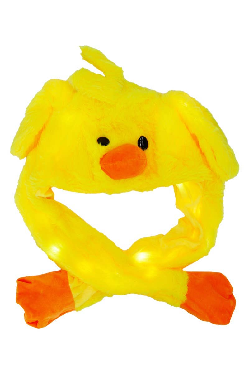 ASSORTED Animal Pals Led Light-up Ear Moving Fluffy Fur Hat for wholesale on Faire5