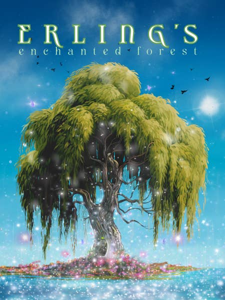 Erling's Verwunschener Wald - FRÜHLING Druck für den Großhandel von Erling's Enchanted Forest