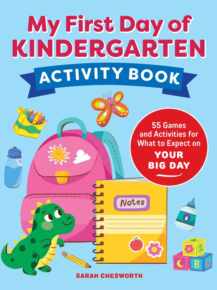 My First Day of Kindergarten Activity Book for wholesale by Sourcebooks