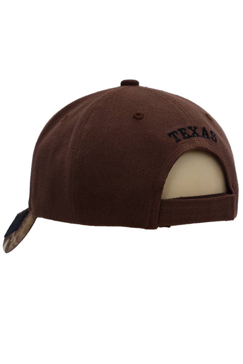 Cap Zone - Wholesale Baseball Cap - Unisex - Texas Longhorn Embroidered Twill Acrylic Baseball Cap12