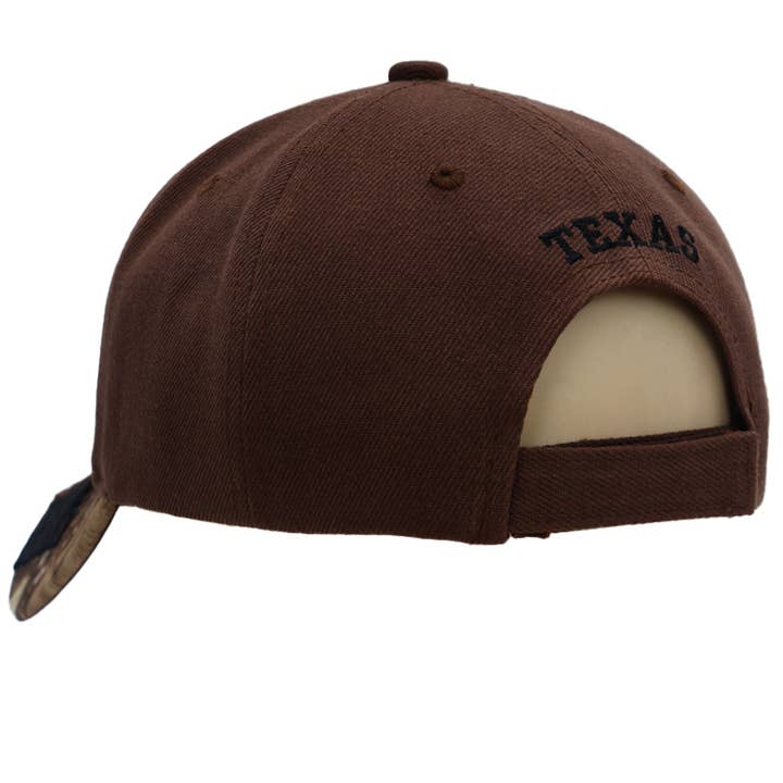 Cap Zone - Wholesale Baseball Cap - Unisex - Texas Longhorn Embroidered Twill Acrylic Baseball Cap12