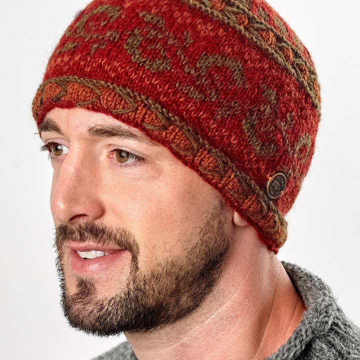 Black Yak Ltd - Wholesale Beanie – Unisex - Alpine Beanie Pure Wool Hat - Knitted - Fair Trade1