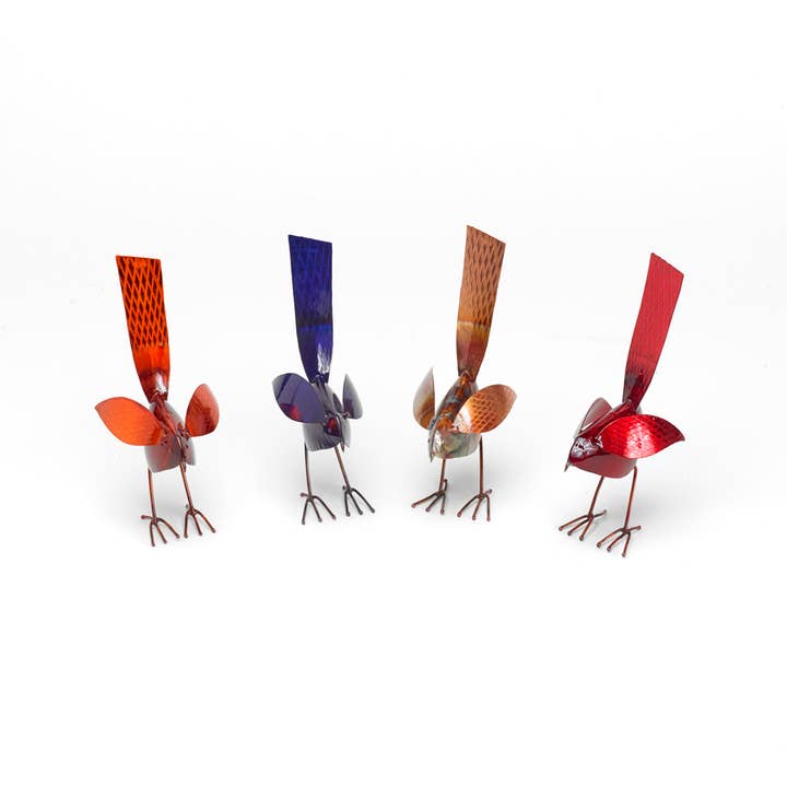 Haw Creek Forge, LLC - Wholesale Decorative Figurine - Birds of Many Colors