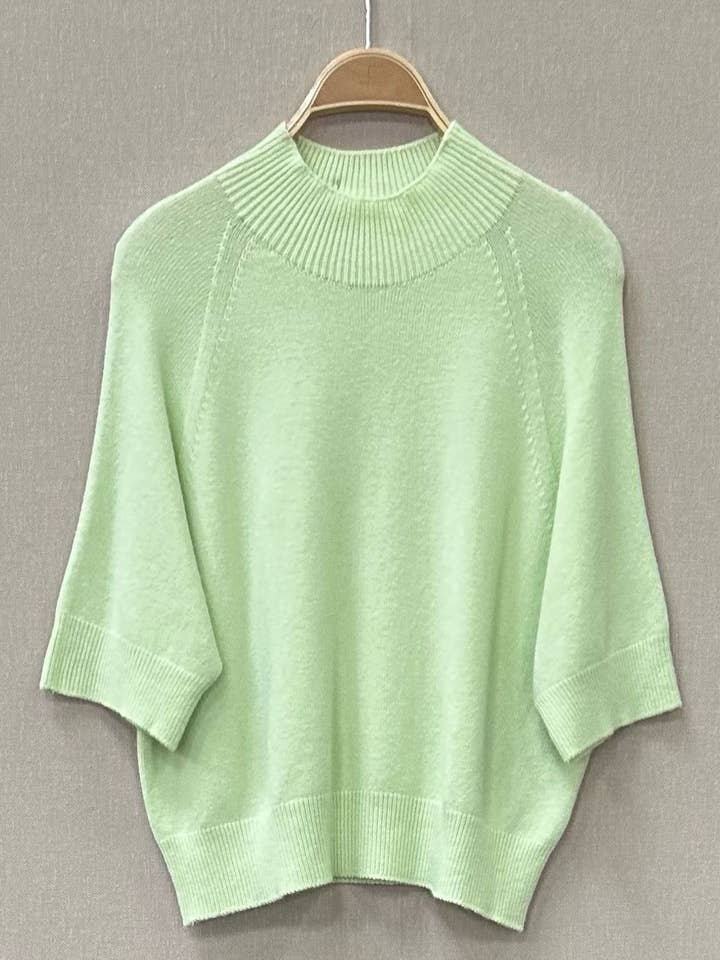 FRENCH SLEEVE KNITTED SWEATER for wholesale by SWEET MAGIC MODA Y COMPLEMENTOS