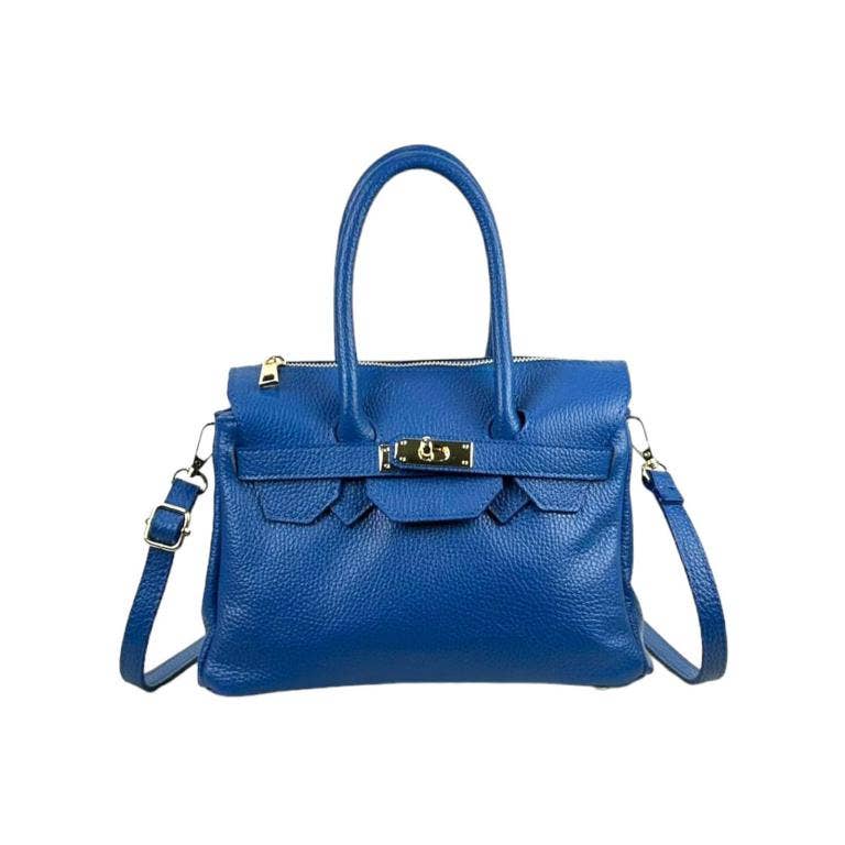 Chenson & Gorett - Wholesale Handtas met handvat - Dames - Dames handtas van Italiaans leer met decoratief voorpaneel13