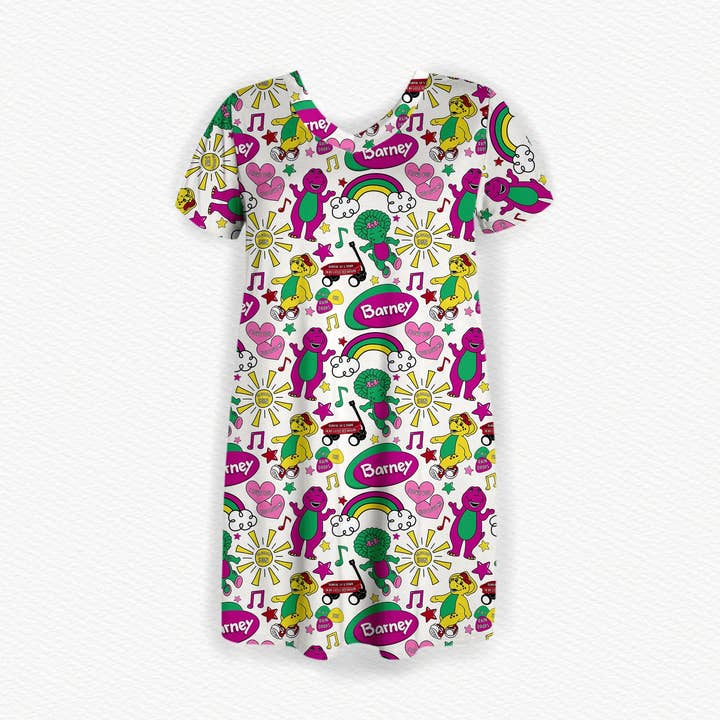 Barney Bamboo Women's Nightgown for wholesale by Secret Stock Reserve