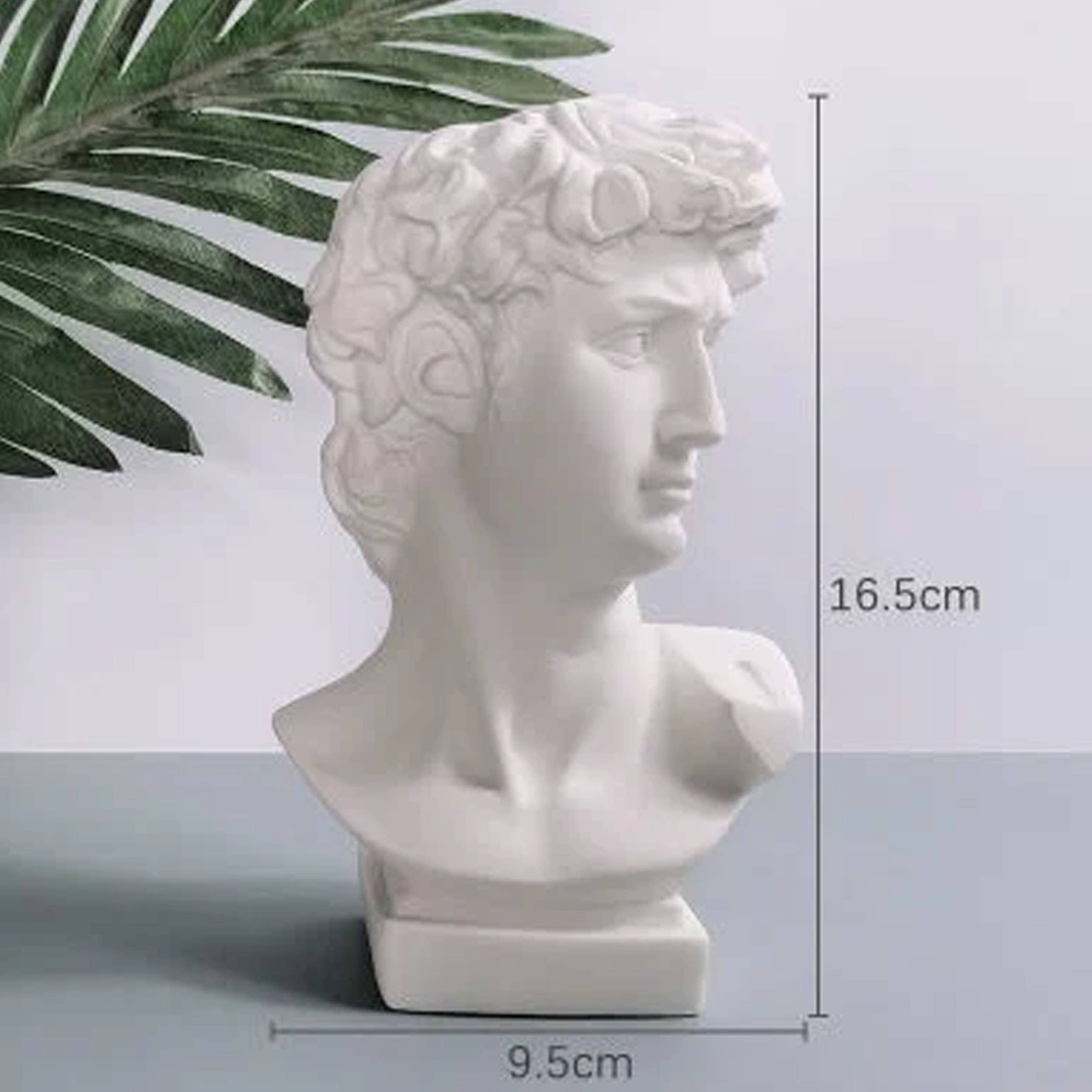 Buddha Ayurveda – Engroshandel Skulptur – David Hoved Penneholder – Feriedekoration Skrivebordsorganisator2