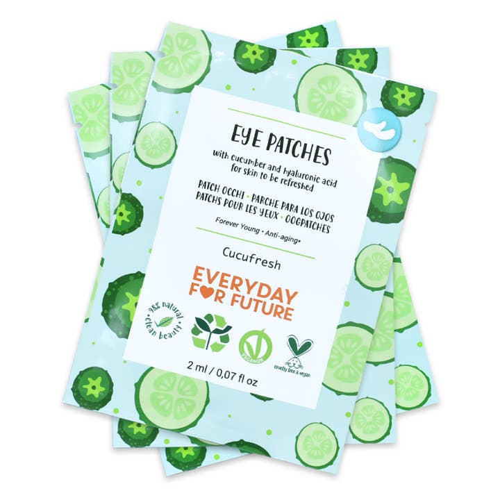 Everyday For Future - Venta al por mayor Mascarillas para ojos - Parches Ojos Antiedad Refrescantes con Ácido Hialurónico