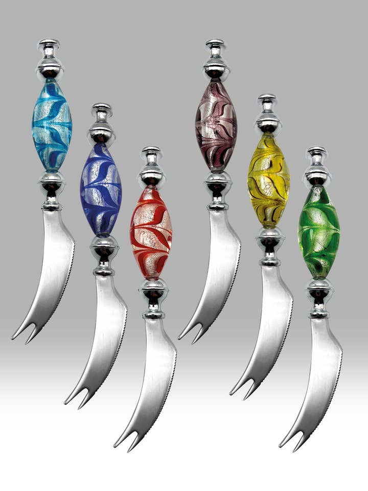 Käsemesser - Set aus 6 #2 für den Großhandel von Nobile Glassware Ltd.