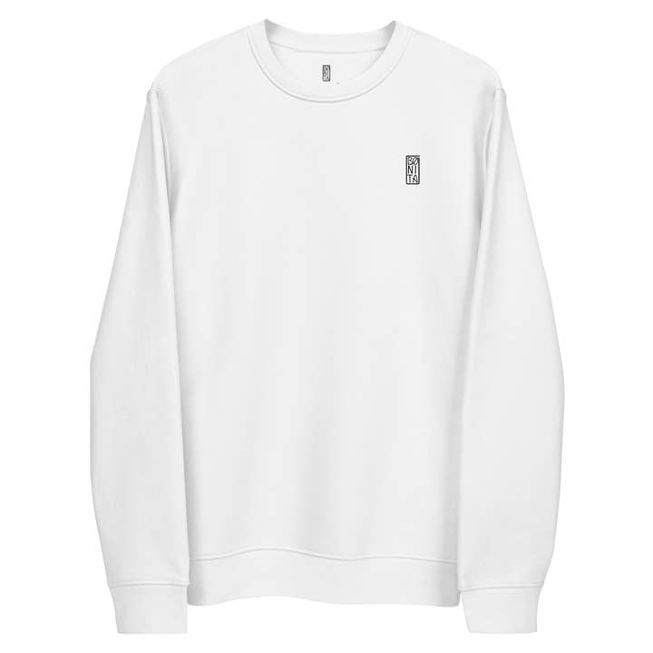 Bønita Unisex-Sweatshirt - Weiß für den Großhandel von Bønita Clothing