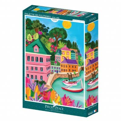 1000 Piece Puzzle - Polperro Palette for wholesale by Pieces & Peace