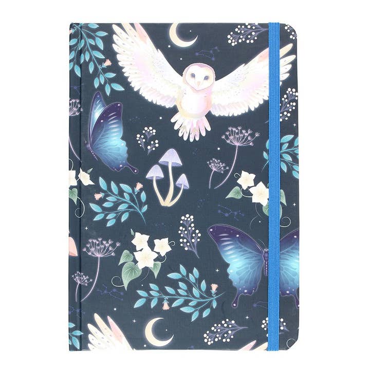 Something Different Wholesale - Wholesale Notebook - Night Flight Owl A5 Notebook