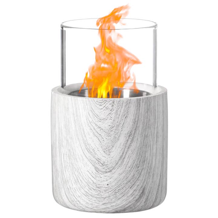 Quickway Imports - Wholesale Fire Pit - Mini Tabletop Fire Pit Indoor Outdoor Portable Fireplace