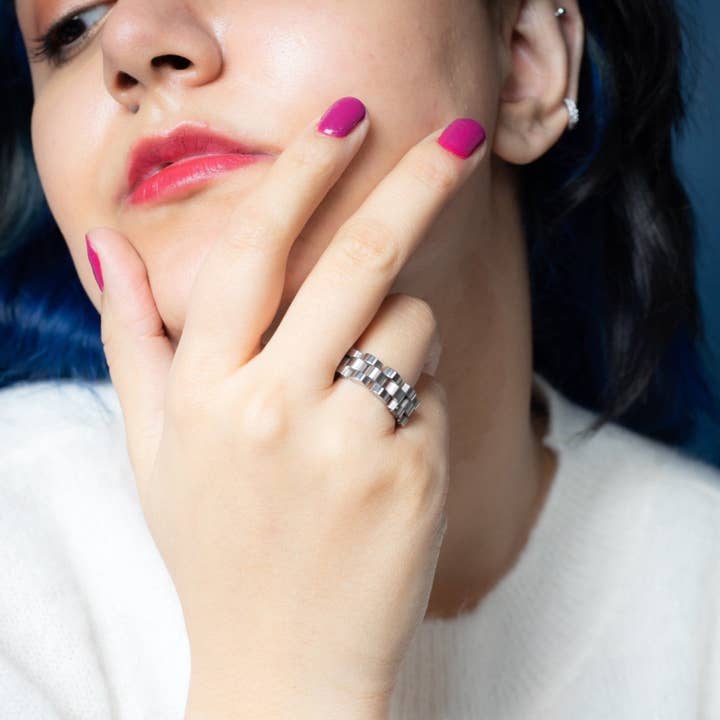 Bracelet de montre en argent pour la vente par Maral Kunst