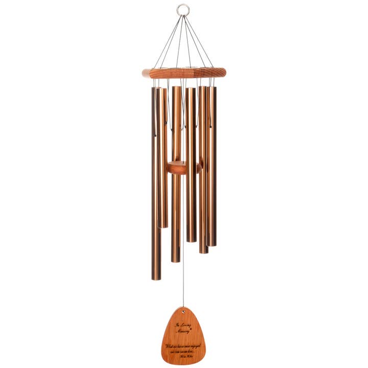 In Loving Memory® Bronze 35-inch Windchime - Wholesale for wholesale by Wind River