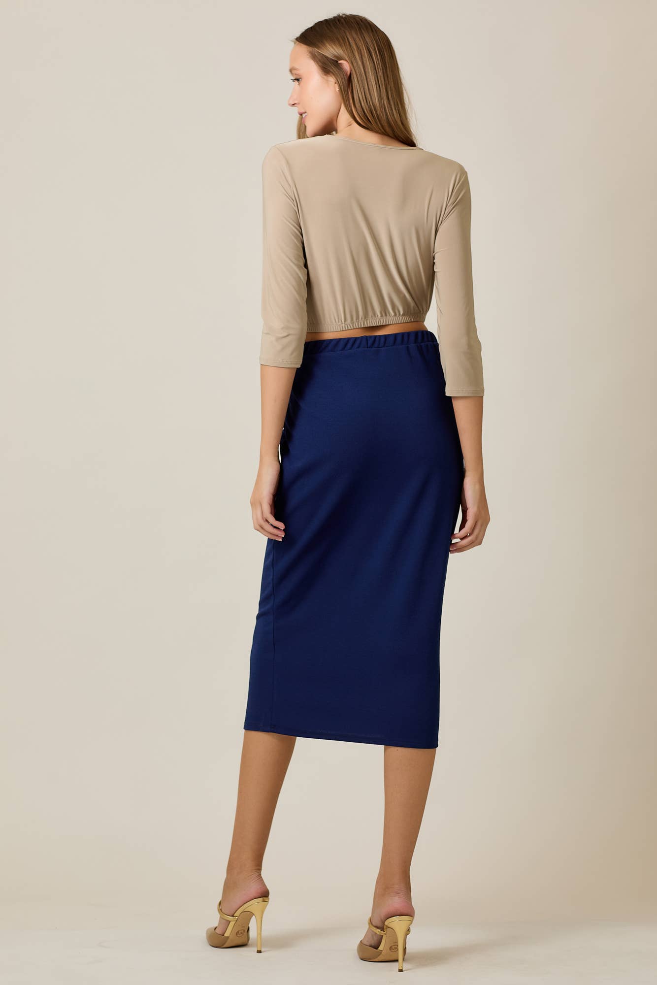 Celeste Clothing - Wholesale Skirt - Women's - KNEE LENGTH PENCIL SKIRT -MODEST 31-INCH  -CS3377014