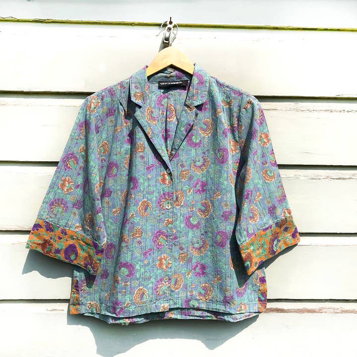 Little Journeys Chicago - Wholesale Button Down Shirt - Women's - Opal Blouse