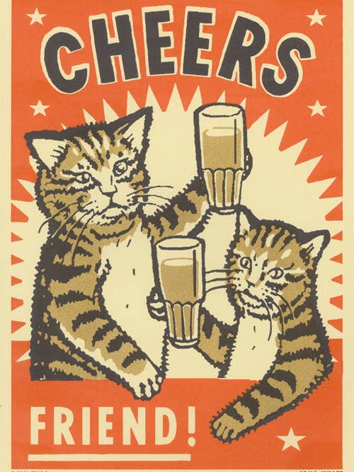 Cin cin per la vendita all'ingrosso da parte di Arna Miller Illustration