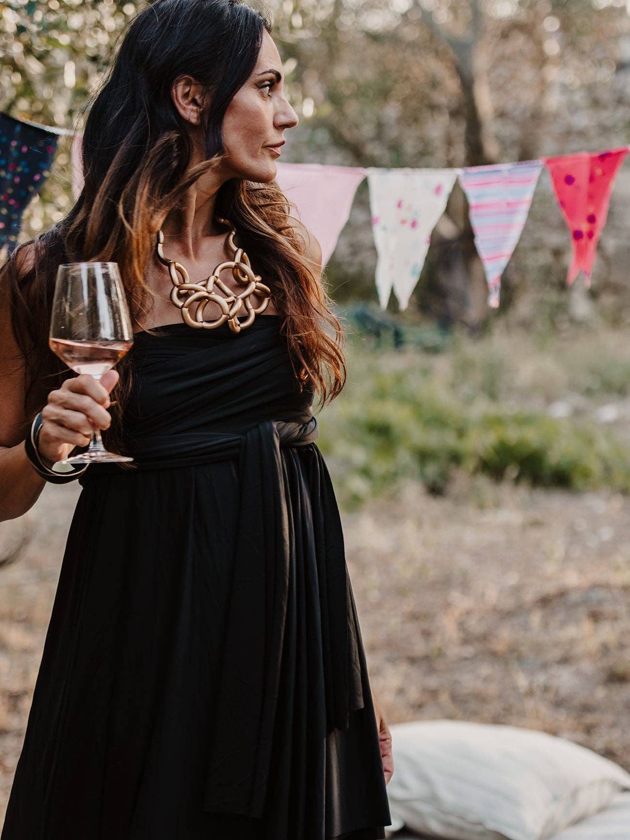 Bijondo - Wholesale Dress - Women's - Ayunita Infinity Convertible Short Dress2