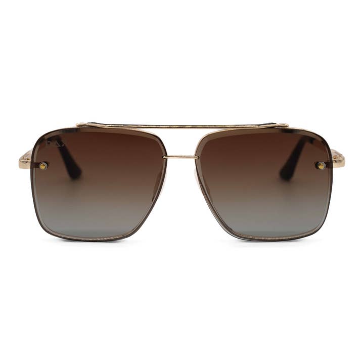 DAX Eyewear - Wholesale Sunglasses - Unisex - Dallas - Women's Modern Aviator Sunglasses 4