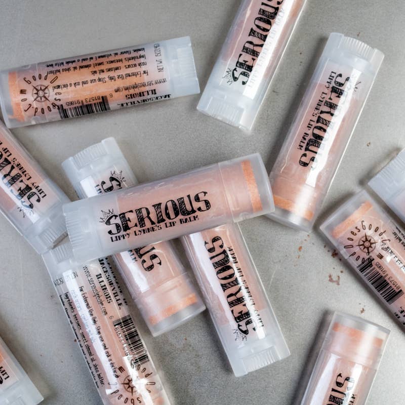 Serious Lip Balm - Wholesale Lip Balm - Natural SHIMMER Lip Balms - Clean Makeup & a Pop of Shimmer!1