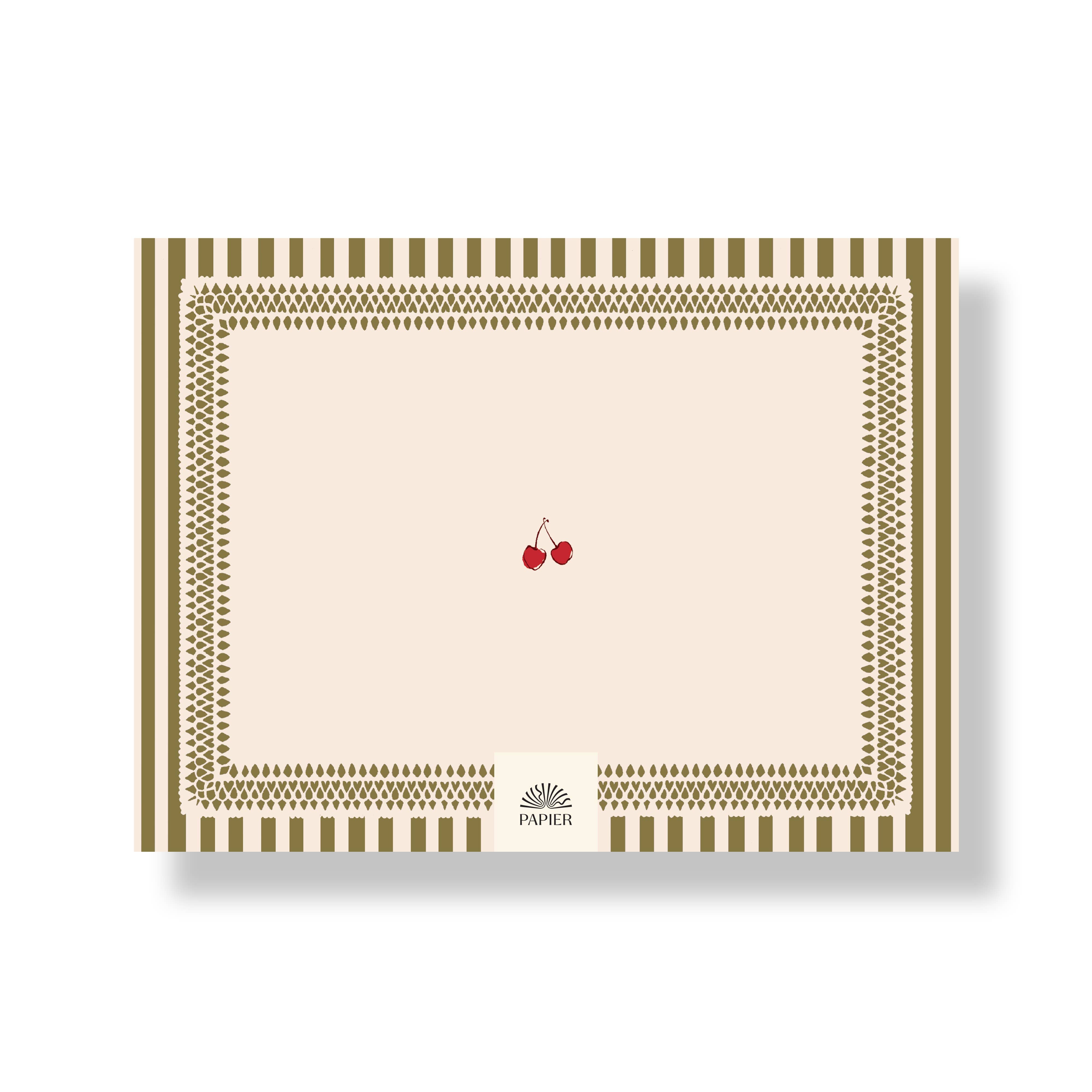 Papier - Wholesale Planner - Undated Weekly Meal Planner - Cherry 1