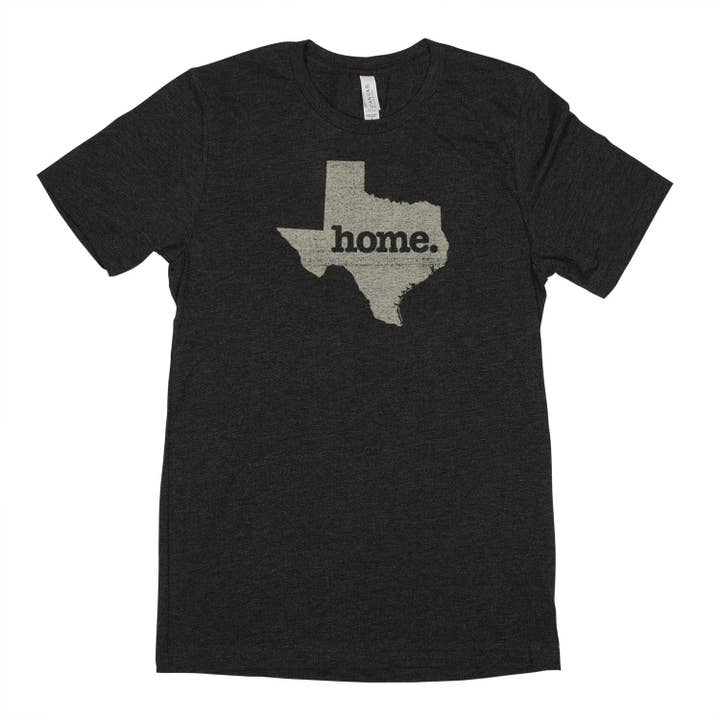 Texas - home. Men’s Unisex T-Shirt for wholesale by Home State Apparel